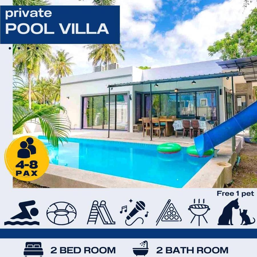 Chic Chill Party Hua-Hin Private Poolvilla From Beach 3Km هوا هين المظهر الخارجي الصورة